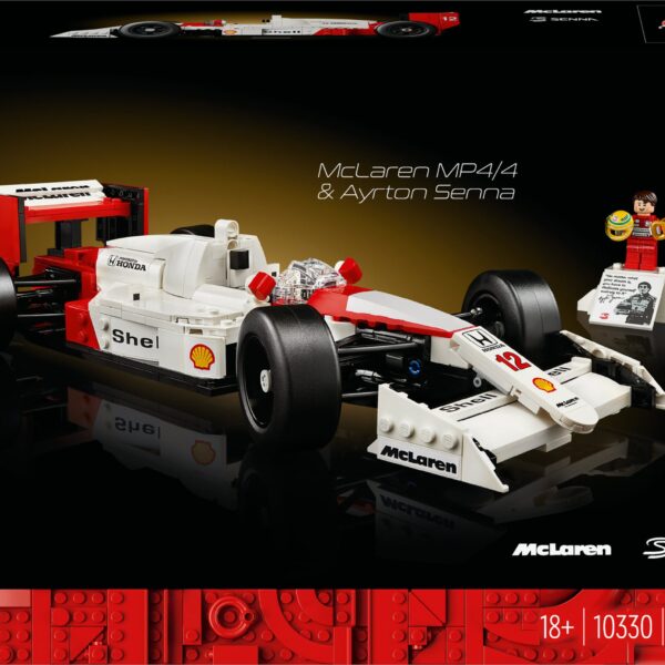 LEGO McLaren MP4/4 and Ayrton Senna 10330 | Icons Series