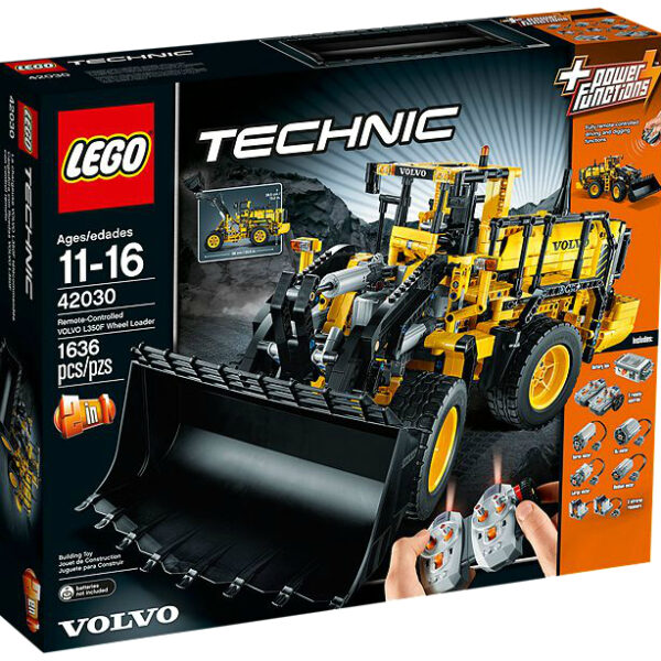 LEGO Remote-Controlled VOLVO L350F Wheel Loader 42030 | Technic Series