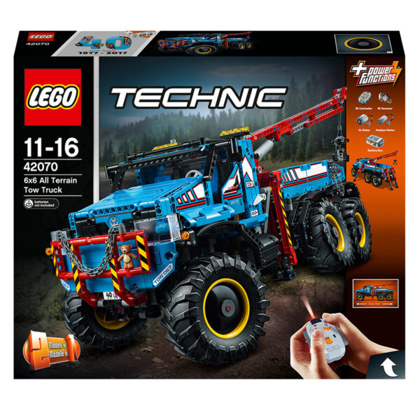 LEGO 6x6 All-Terrain Tow Truck 42070 | Technic Series
