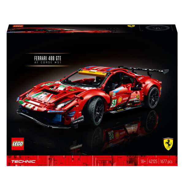 LEGO Ferrari 488 GTE ''AF Corse #51'' 42125 | Technic Series