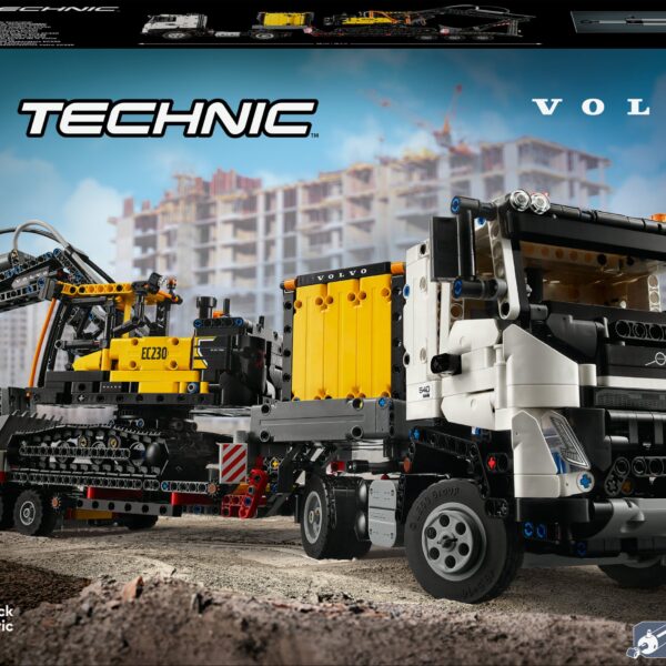 LEGO Volvo FMX truck & EC230 electric excavator 42175 | Technic series