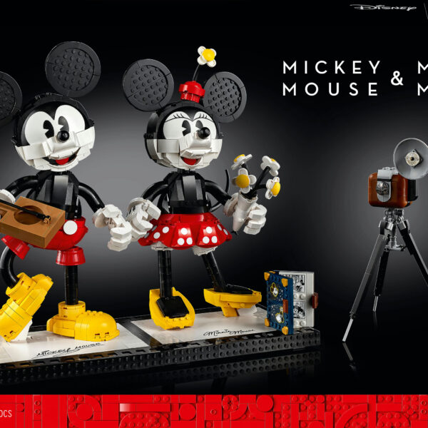 LEGO Mickey Mouse & Minnie Mouse buildable characters 43179 | Disney