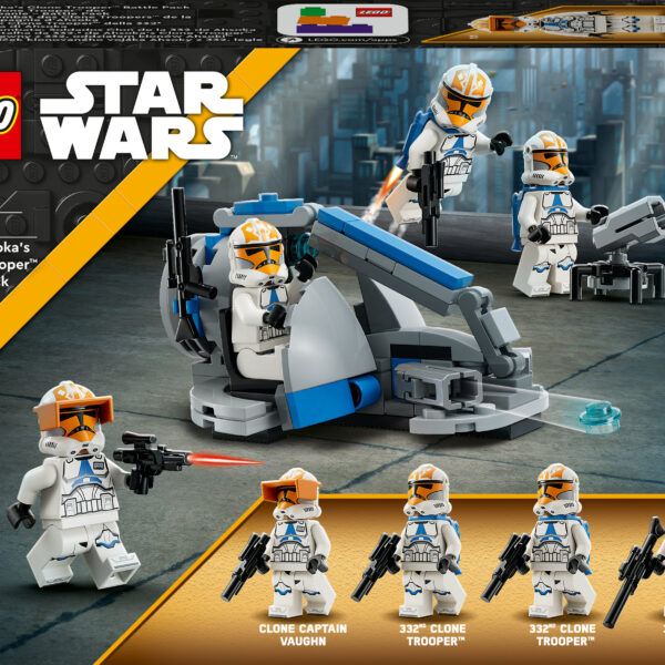 LEGO Ahsoka's 332nd Company Clone Trooper Battle Pack 75359 | Star Wars