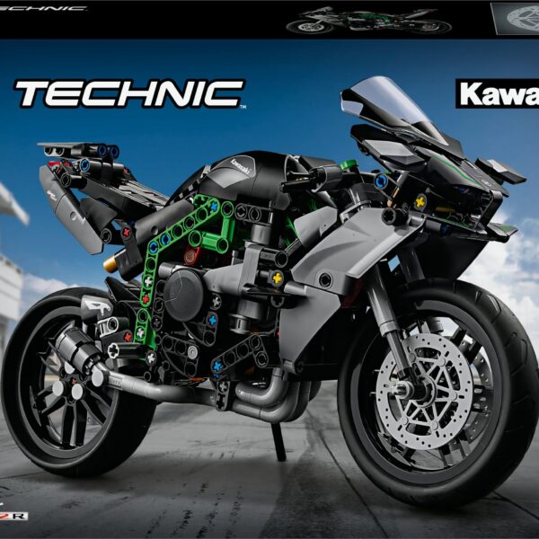LEGO Kawasaki Ninja H2R motorcycle 42170 | Technic series