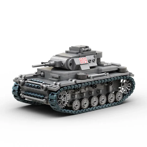 WW2 German Panzer III Ausf.J tank BA0141