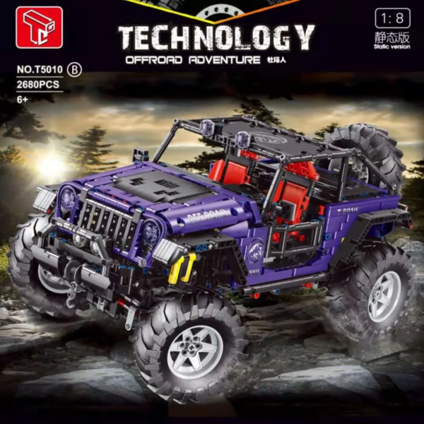 TAIGAOLE 1:8 JEEP Wrangler Trailcat (purple)