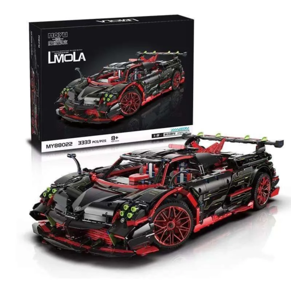 MOYU MY88022 Pagani Huayra Imola Sports Car with 3333 Pieces