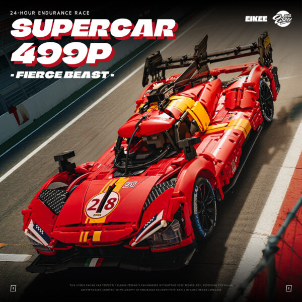 Eikee Y18080 1:8 scale Ferrari LEMANS 499P