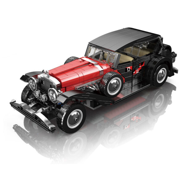 Mould King 10114 Vintage Convertible Car Building Set | 1,308 Pieces