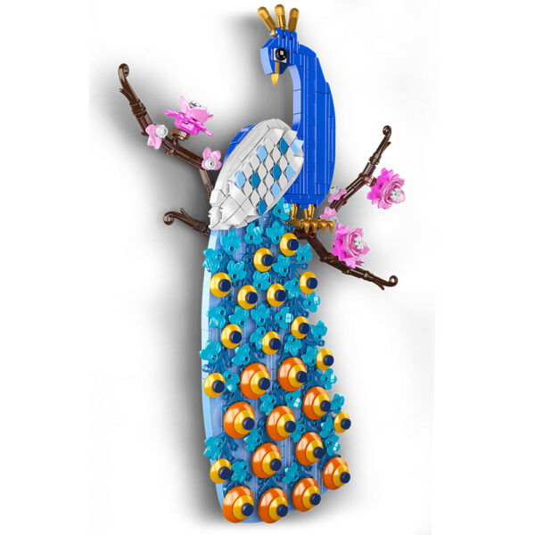 Mould King 10149 Peacock Wall Art Building Set | 690 Pieces