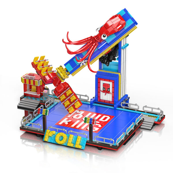 Mould King 11015 Octopus Swing building set | 1668 pieces