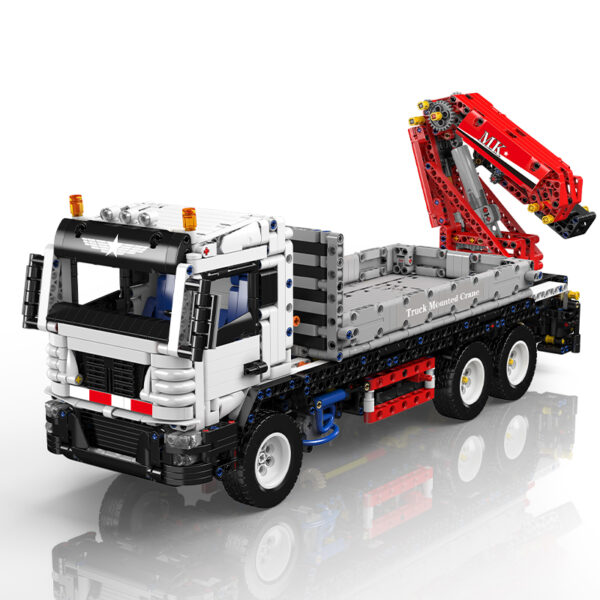 MOULD KING 17063 Truck-Mounted Crane Building Set | 2,530 Pieces