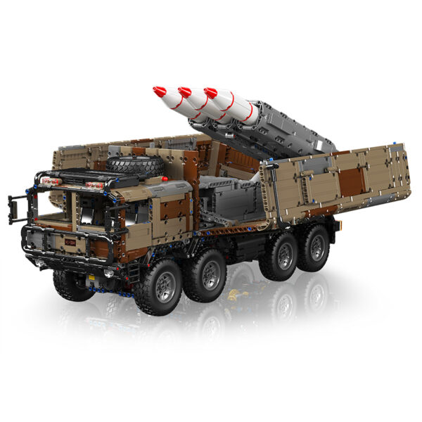MOULD KING 20044 8x4 RC Missile Truck Military Building Set | 3,594 pieces