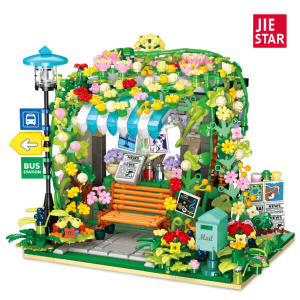 Jie Star JJ9197 Newsstand with Lighting