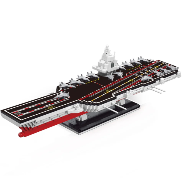 MOYU Building Blocks: Aircraft Carrier MY96102 Battleship Warship Model