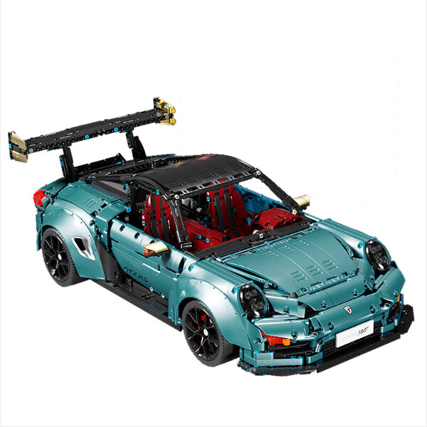 TAIGAOLE T5026 1:8 Porsche 911 - Teal (green and silver)