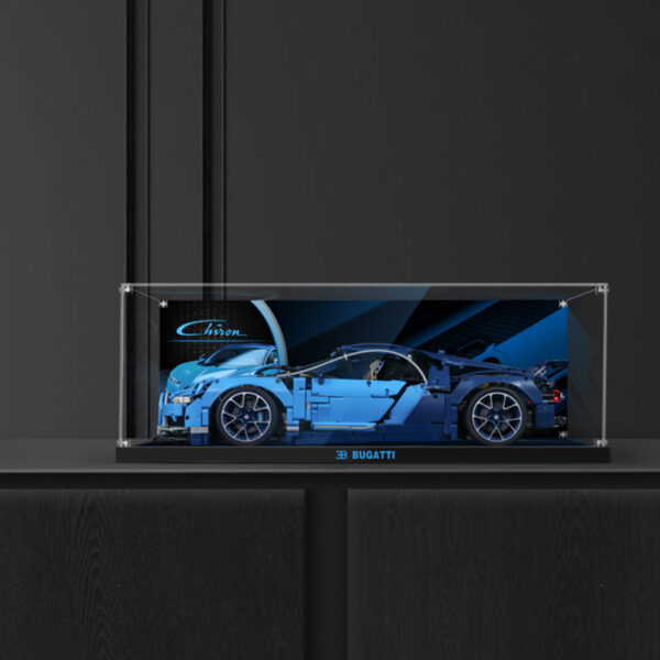 Display Case for LEGO Technic: Bugatti Chiron (42083)