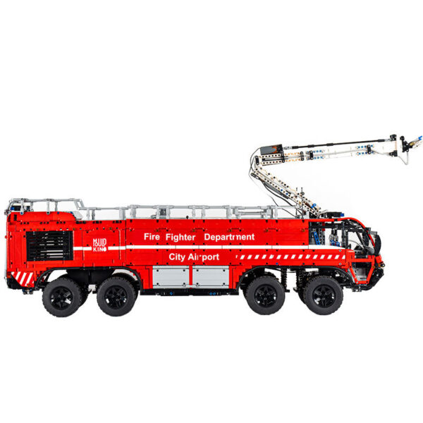 MOULD KING 19004 RC Pneumatic Airport Rescue Vehicle with 6653 pieces