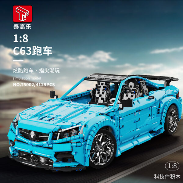TAIGAOLE T5002 Sports Car Static Relaxation C63 (1:8)