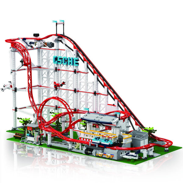 MOULD KING 11014 Motorized Roller Coaster with 3646 pieces