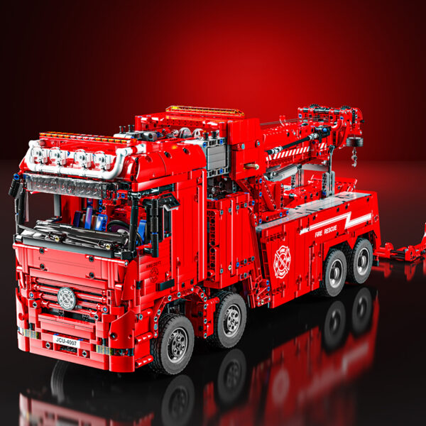 TaiGaole T4017A Fire Truck Red Version with PF Parts