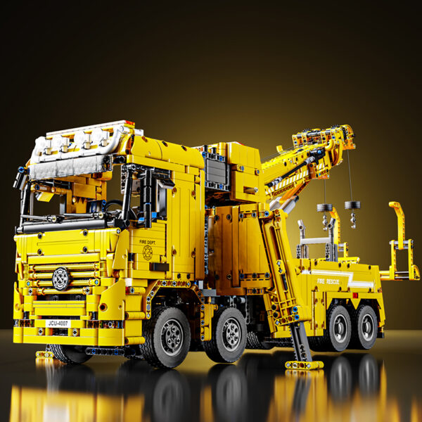TaiGaole T4017B Fire Truck Yellow - Version with PF Parts