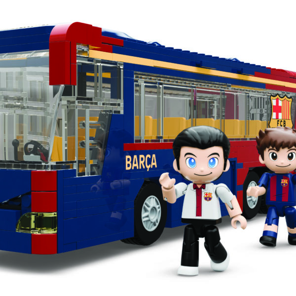 Licensed FC Barcelona Team Bus B1125