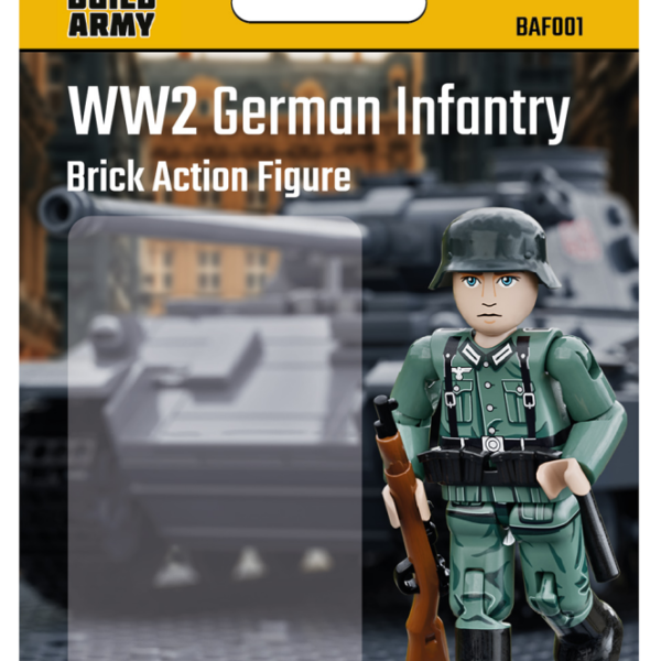 BuildArmy WWII German Infantryman (Midfigure) BAF001