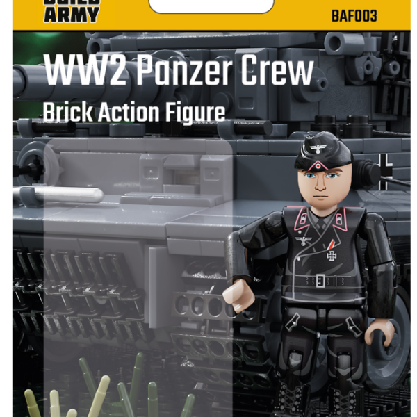 Brick Action Figure: WWII German Tank Crew (Middle Figure) BAF003