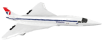 Cobi Concorde G-BBDG 1689