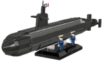 Cobi Sous-Marin SNLE 4859
