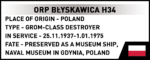Cobi ORP Błyskawica 4865