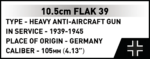 Cobi 10,5 cm Flak 39 3142