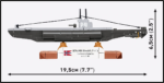 Cobi HNoMS Uredd (P-41) U-class submarine 4861