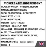 Cobi Vickers A1E1 Independent 2990